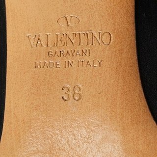Tacchi Valentino Neri con Dettaglio Dorato