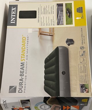 Colchón hinchable Intex individual + hinchador