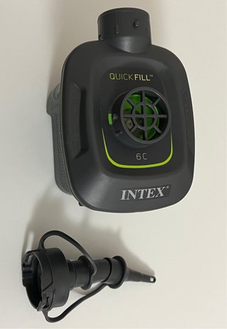 Colchón hinchable Intex individual + hinchador