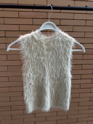 2 Top ZARA tejido de punto color beige
