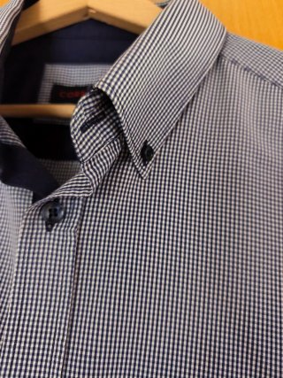 Camisa CORBAE manga larga azul