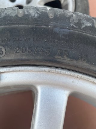 Llantas Peugeot 206 (4 unidades)