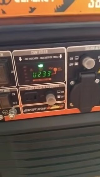 Generador Eléctrico Portátil GENERGY RODAS 3800W