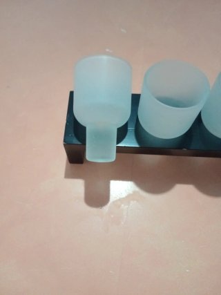Set de 4 chupitos con base de madera