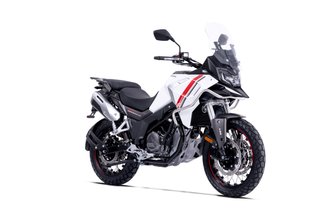 Cyclone RX4 Adventure Moto Gris/Blanco