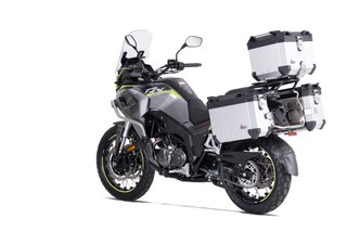 Cyclone RX4 Adventure Moto Gris/Blanco