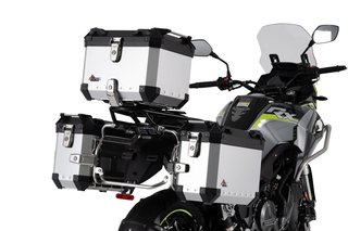Cyclone RX4 Adventure Moto Gris/Blanco