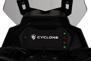 Cyclone RX4 Adventure Moto Gris/Blanco