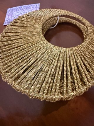 Borsa a mano dorata