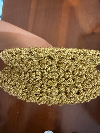Borsa a mano dorata