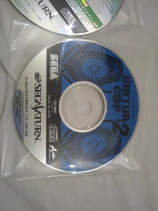 Sega Saturn Juegos: Virtua Cop 1 y Greatest Nine 9