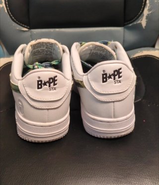 Zapatillas BAPE White Camo Star