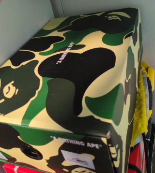 Zapatillas BAPE White Camo Star