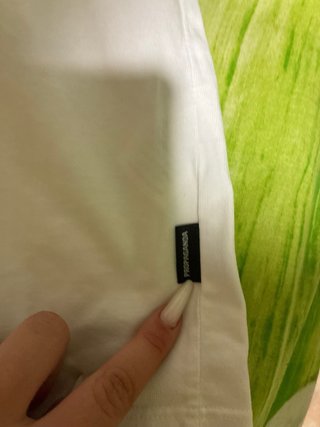 Maglia bianca con stampa