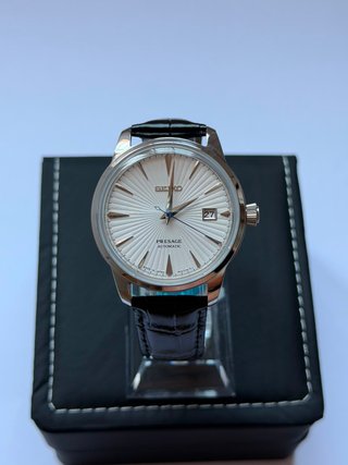 Seiko Presage Cocktail mod Automático Blanco Nuevo