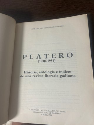 Pletero y Yo / Libro