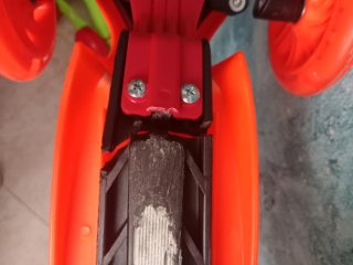 Patinete infantil 3 ruedas naranja