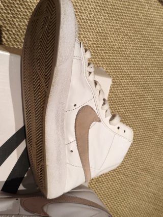Zapatillas Nike Blazer Midi77/Blanco y rosa palo