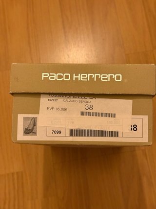 Zapatos Paco Herrero Beige Mujer
