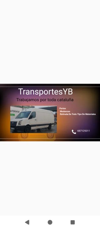 Mudanzas  transportes  retirada de materiales