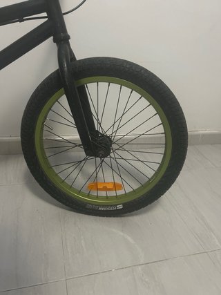 Bicicleta BMX Btwin Wipe 500 Negra