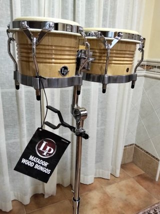 Bongos LP Matador Madera.