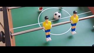 Futbolín portátil para niños