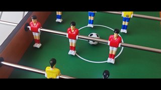 Futbolín portátil para niños