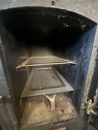 Cocina de leña de obra