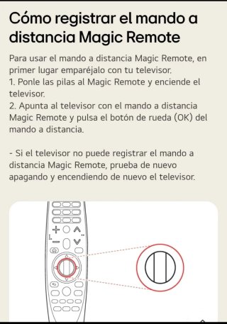 Mando para LG Magic  TV puntero