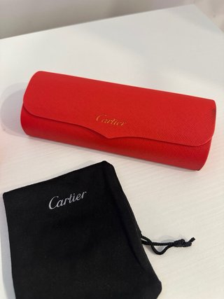 Gafas Cartier Premier Negras y Doradas