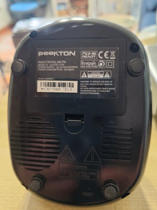 Radio despertador Peekton Clocky 2150