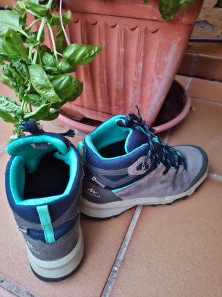 Botas de montaña Quechua MH500 Azul/Gris