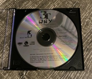 CD Promo Michael Jackson WHY 3T ( NOT FOR SALE )