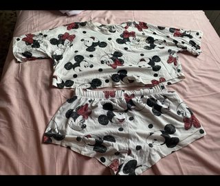 Pijama Minnie Mouse Talla S Mujer Disney
