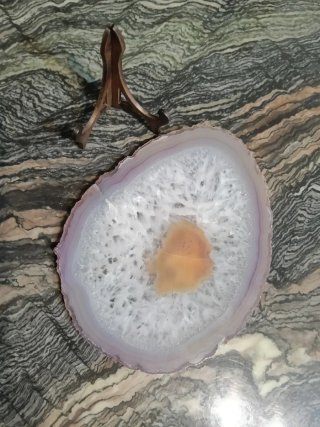Piedra Geoda Ágata Natural