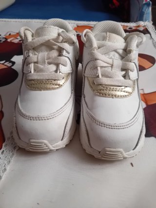 Nike Air Max Command n°25 bianche e oro