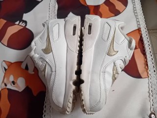 Nike Air Max Command n°25 bianche e oro