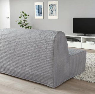 Sofá Cama Ikea Gris 2 Plazas