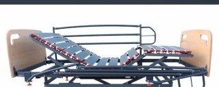 Cama articulada metálica y de madera Usada 2 veces
