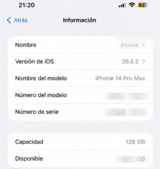 iPhone 14 Pro Max 128GB Morado + caja y cable