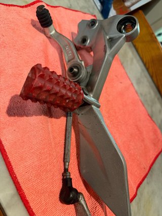 Soportes Estriberas KTM 125/390 Completos
