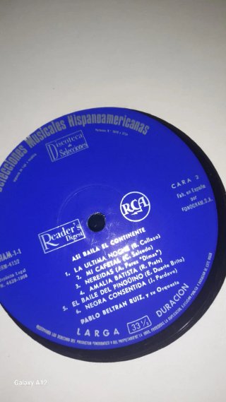 Selecciones Musicales Hispanoamericanas LP