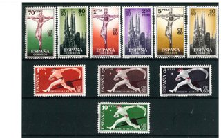 España CIF 1960 Edifil 1280/89  R37