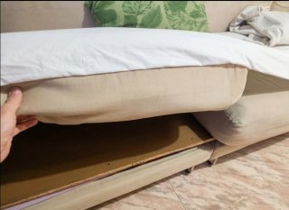 Sofá modular 3.5m tela beige