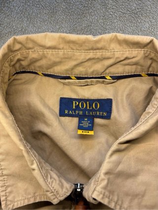 Giacca Ralph Lauren Polo Beige Stile Harrington