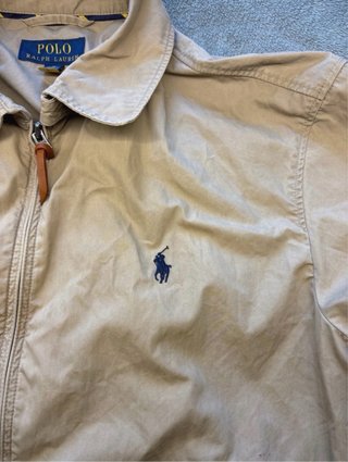 Giacca Ralph Lauren Polo Beige Stile Harrington