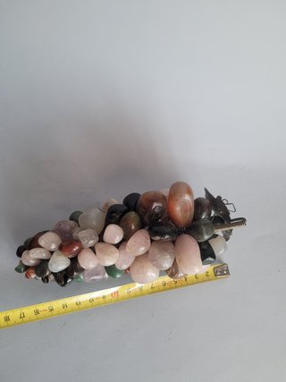 Grappolo Uva Pietre Dure Naturali Vintage