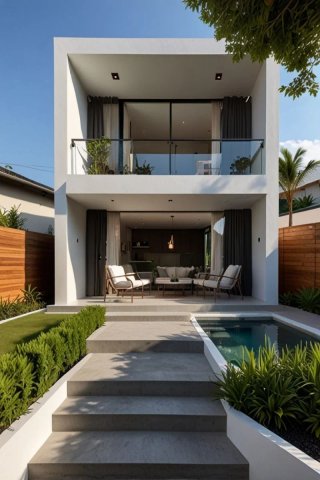 Casa prefabricada de hormigón
