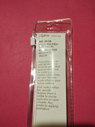 Pincel Laubrom redondo para correctores y sombras